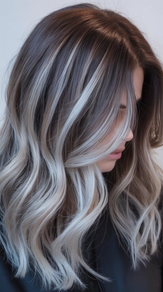 Icy Blonde Balayage