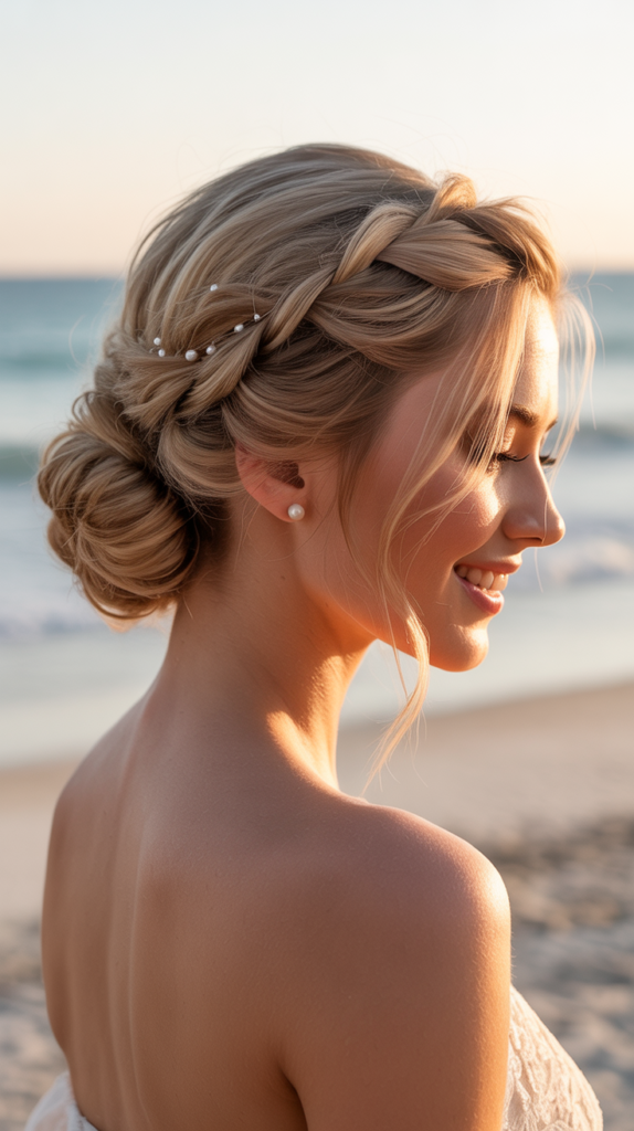 Twisted Low Chignon