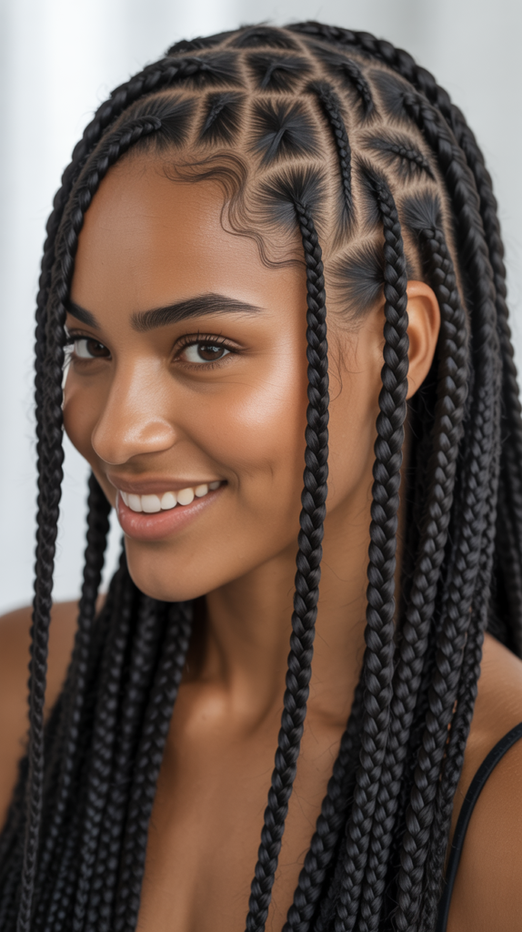 Zig-Zag Braids