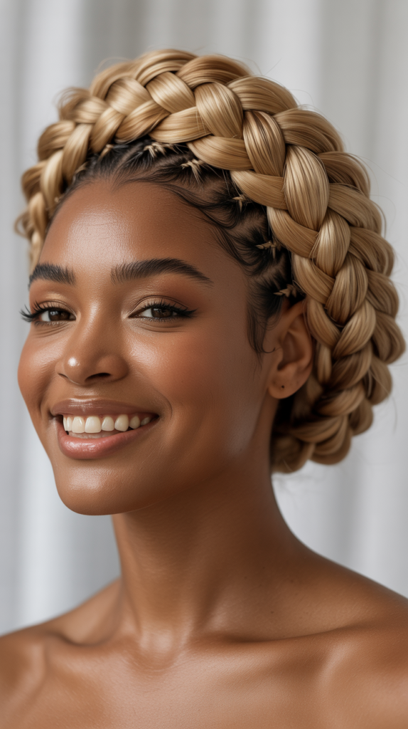 Halo Braid (Crown Braid)