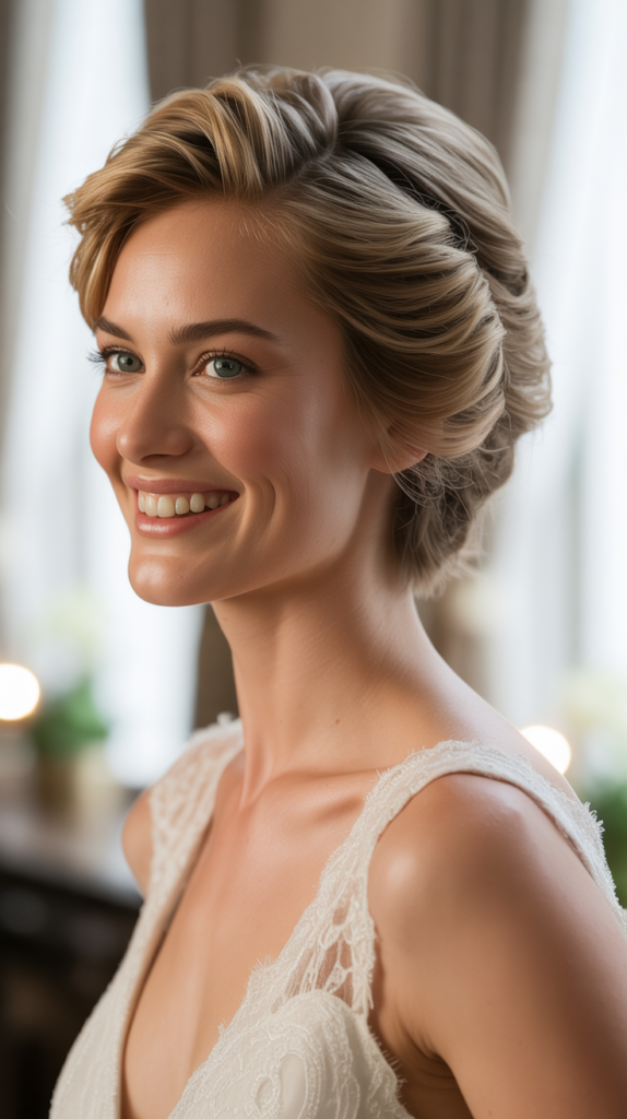  Half-Up Twisted Style