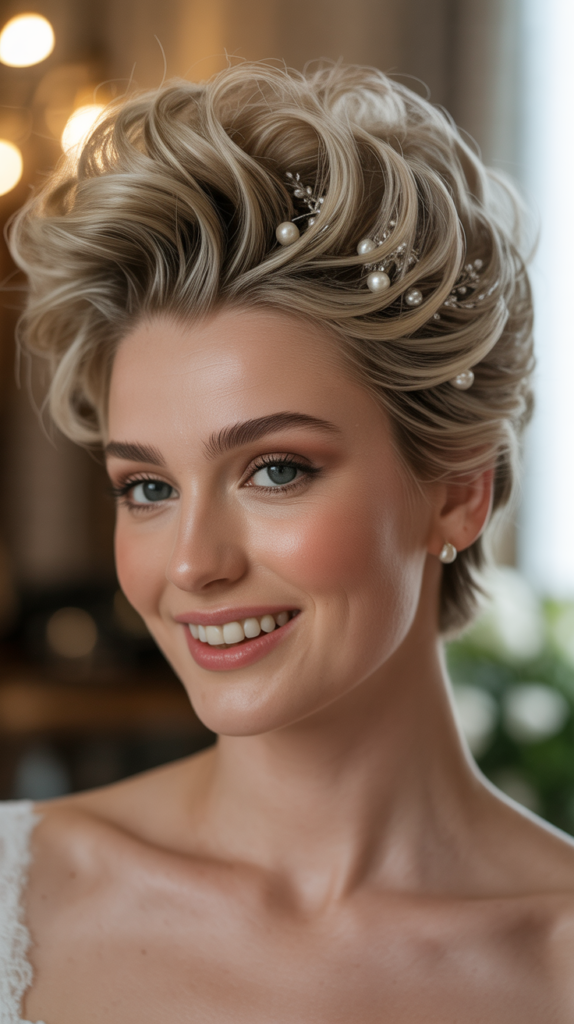 Voluminous Crown with Texture