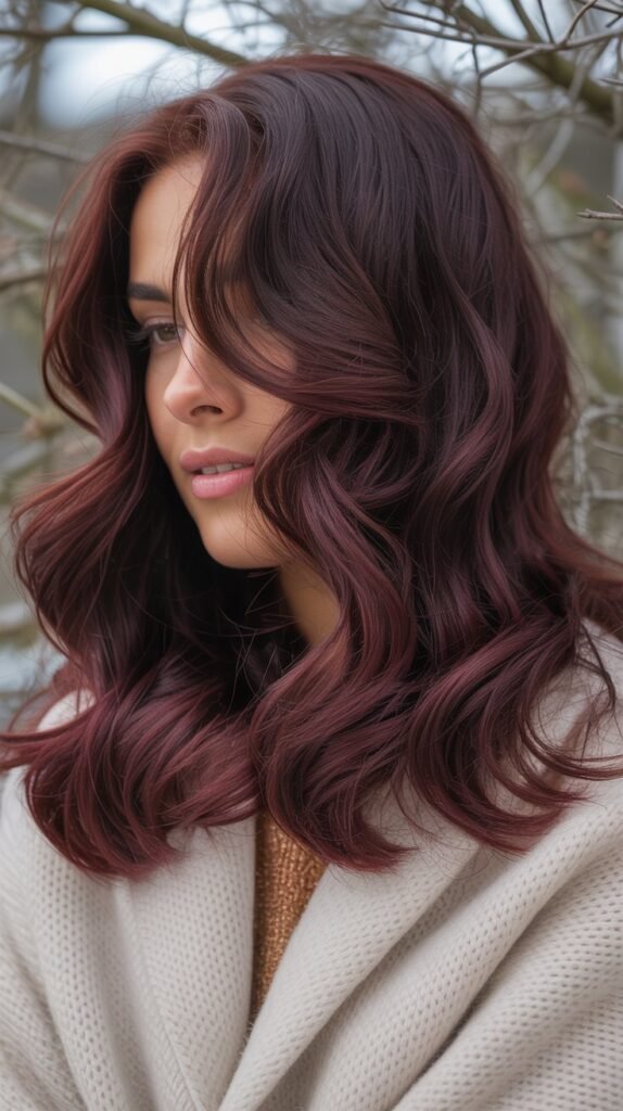 Burgundy Brunette