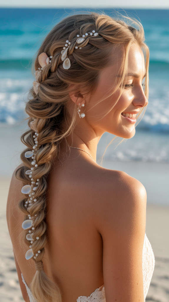 Fishtail Braid With Shell Accessories
