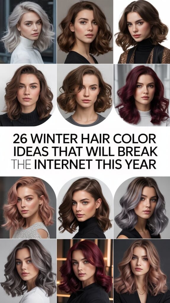 26 Winter Hair Color Ideas That Will Break the Internet This Year