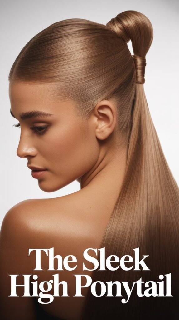 The Sleek High Ponytail