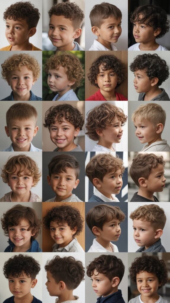 25 Little Boy Curly Haircuts That Show Off Those Curls