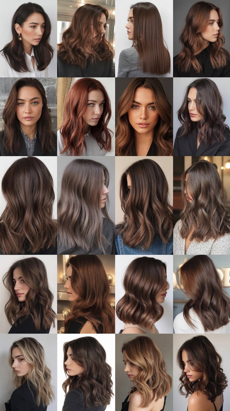 26 Winter Hair Color Ideas for Brunettes That Will Dominate This Season