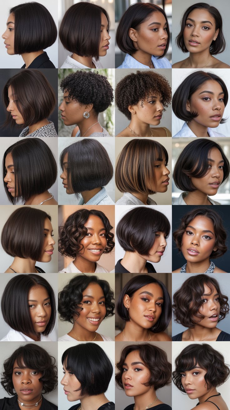 26 Stunning Short Bob Haircuts for Black Women