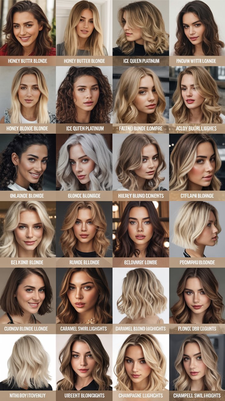 33 Blonde Hair Color Ideas for Brunettes This Winter That Shine Bright