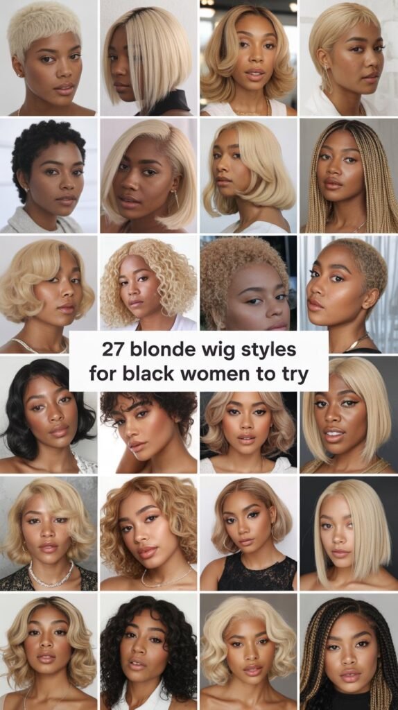 27 Blonde Wig Styles for Black Women to Try