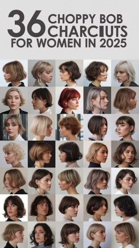 36 Choppy Bob Haircuts for Women in 2025