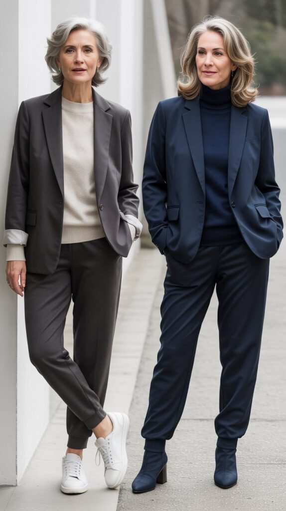 Blazer and Joggers Smart Casual