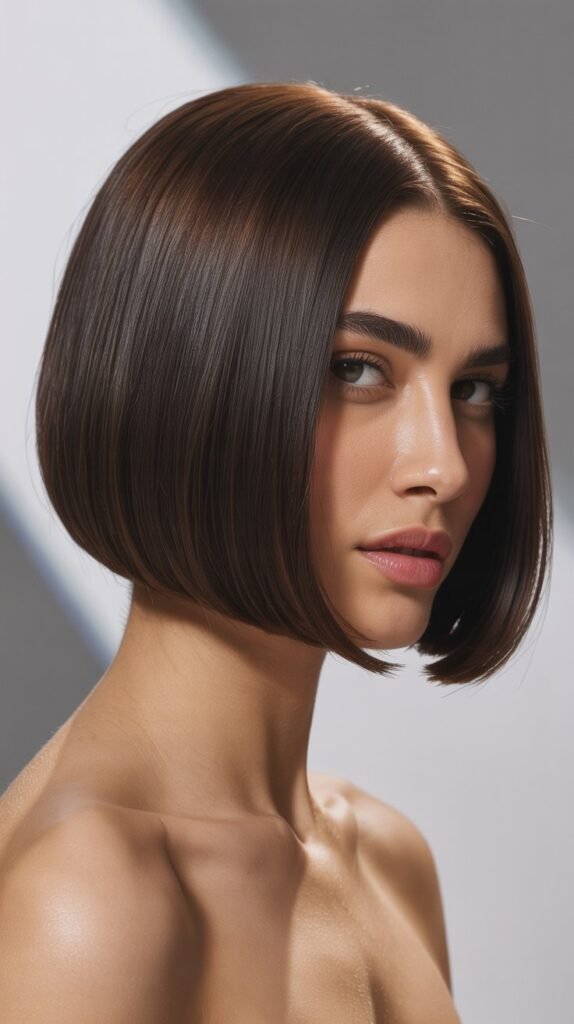 The Classic Blunt Bob