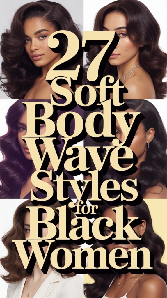 27 Soft Body Wave Wig Styles for Black Women