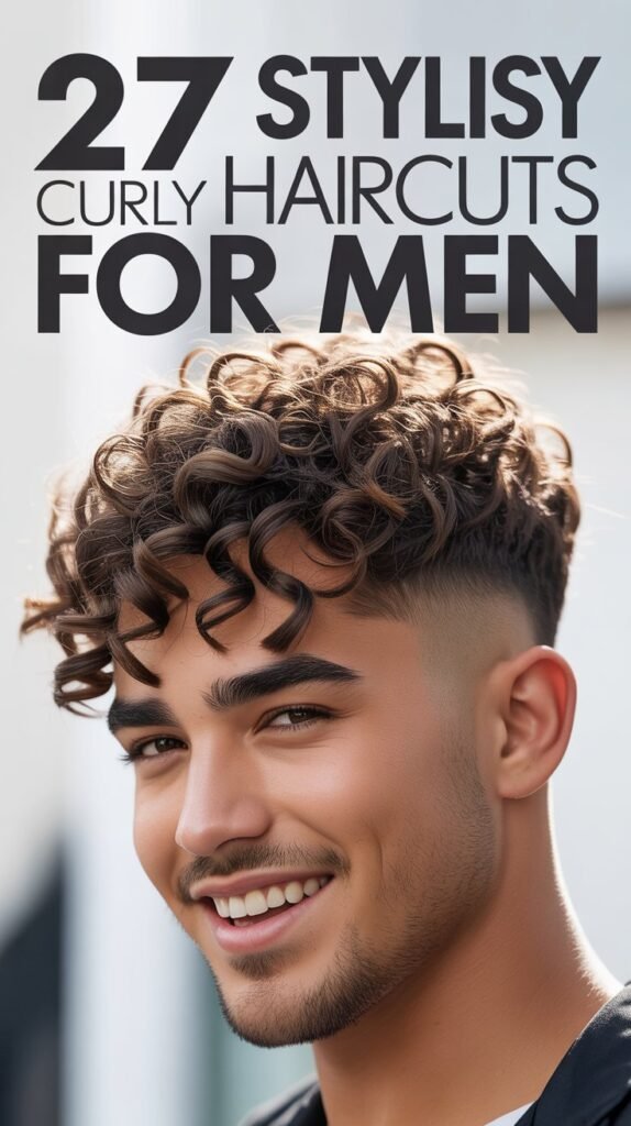 27 Stylish Curly Haircuts for Men