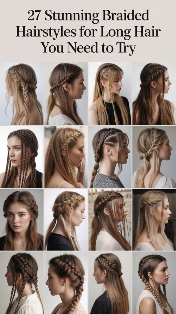 27 Stunning Braided Hairstyles for Long Hair You Need to Try