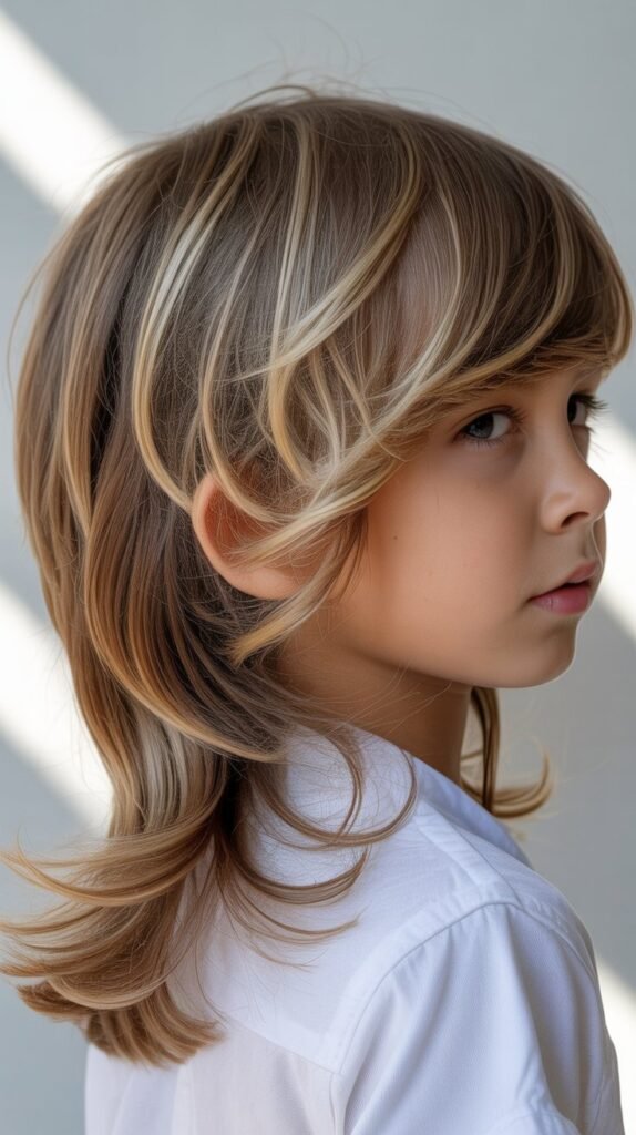 Long Layered with Highlights