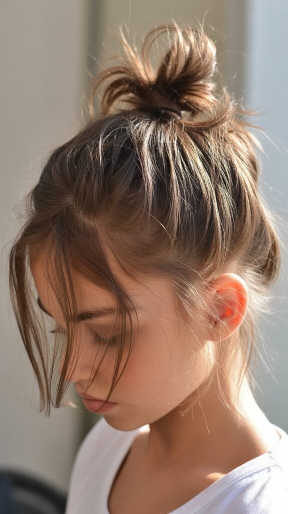 The Messy French Twist