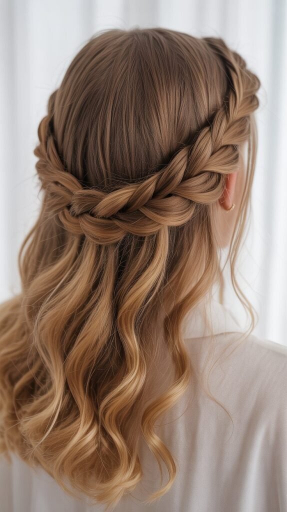 Twisted Halo Half-Up