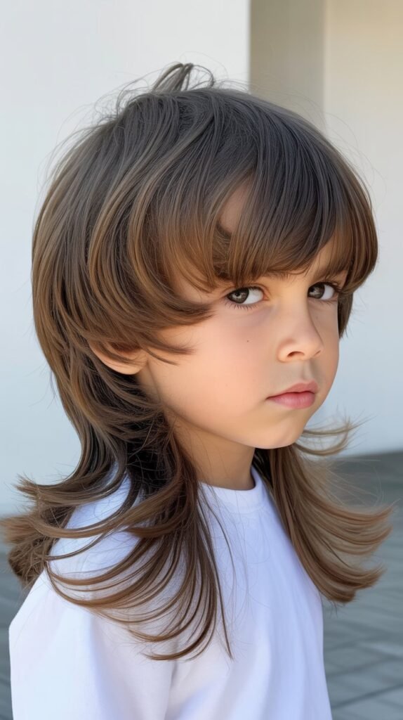 Textured Curtain Bangs