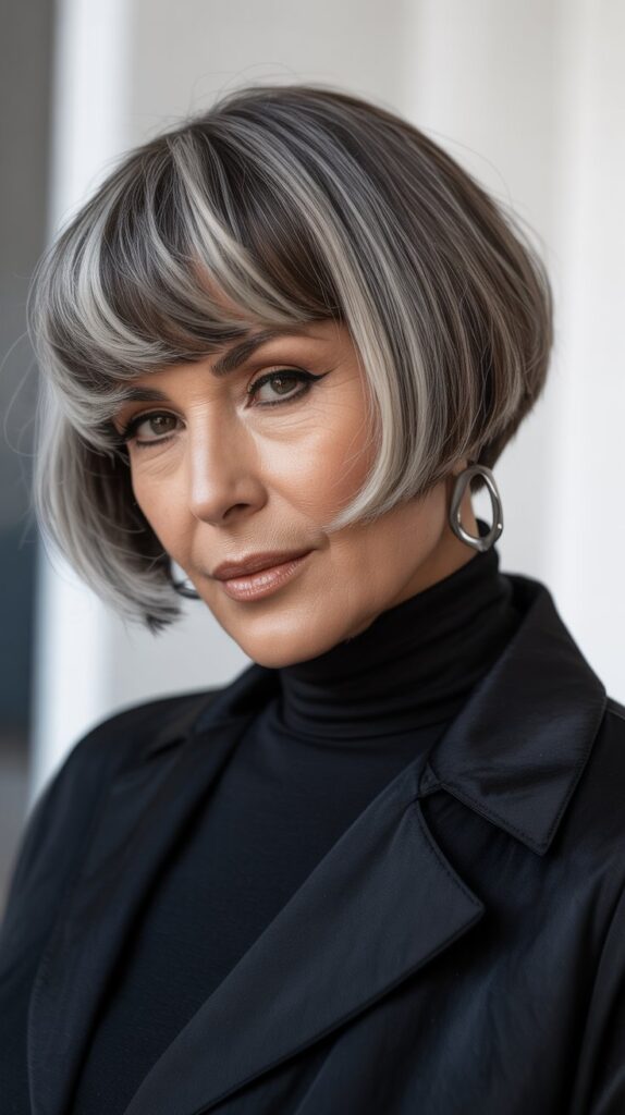 Top 32+ Short Hairstyles for Round Face Thin Hair Over 50 30 Modern Bowl Cut Reinterpreted