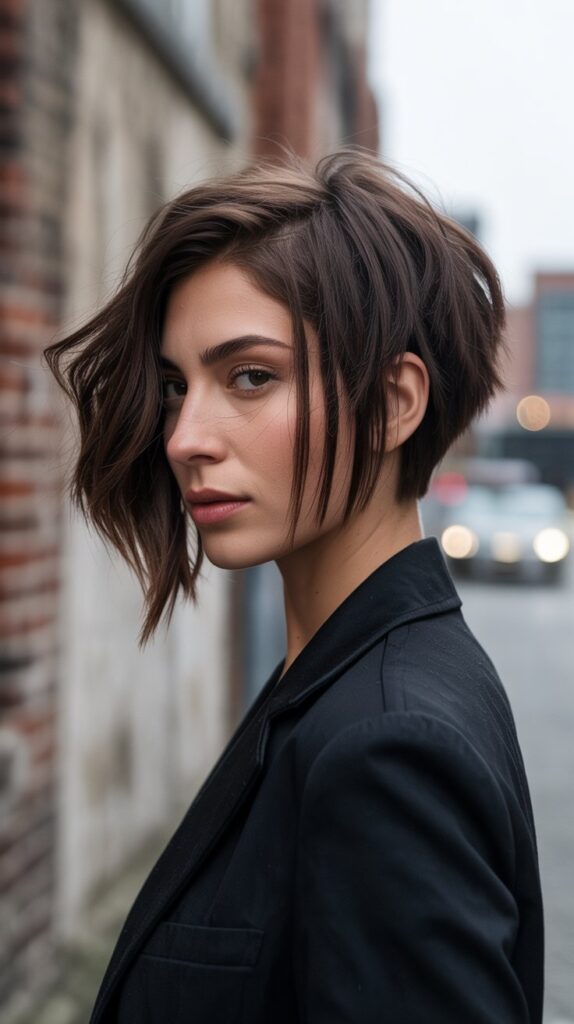 36 Choppy Bob Haircuts for Women in 2025 2 Asymmetrical Choppy Bob