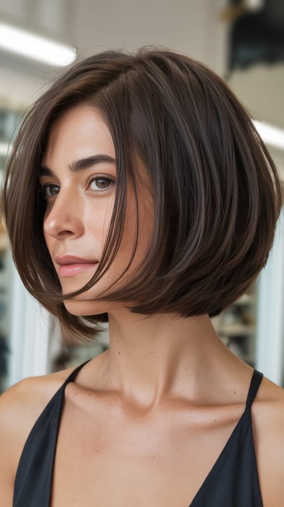 Razored Bob with Movement