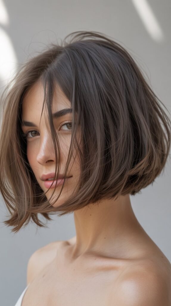 Shaggy Bob with Wispy Ends