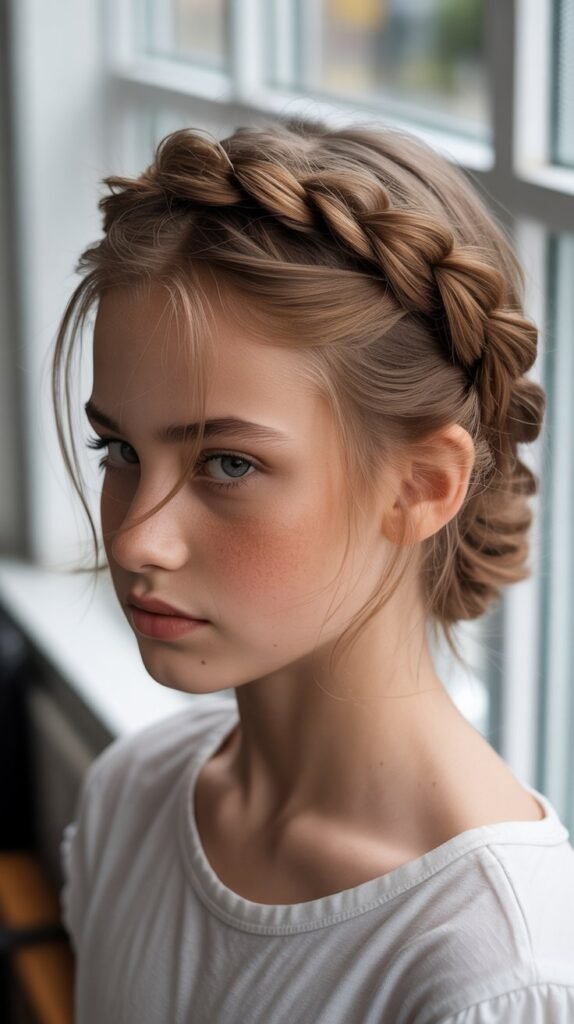  The Twisted Halo Updo