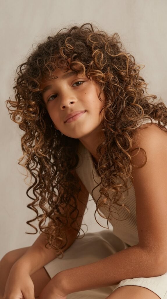 Long Curly Natural Hair