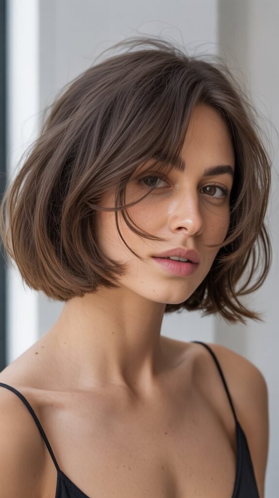 Tousled Bob with Bedhead Texture