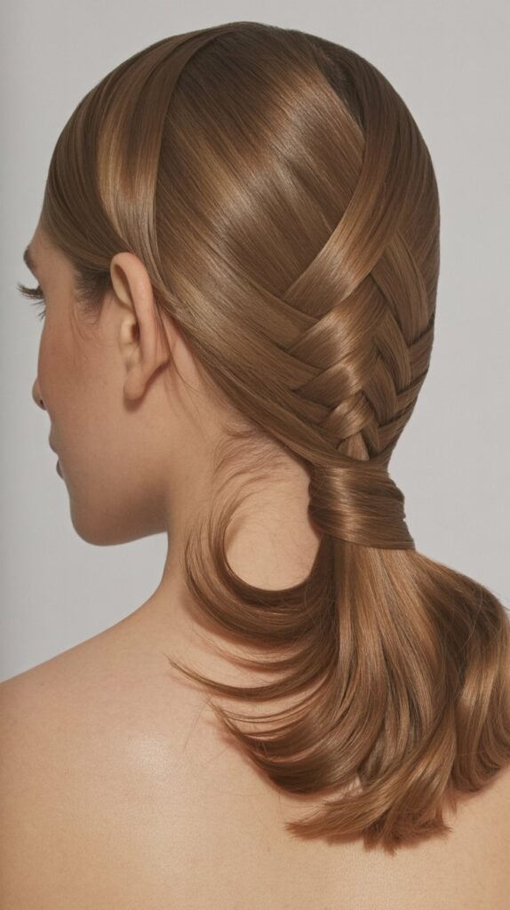 Criss-Cross Ponytail