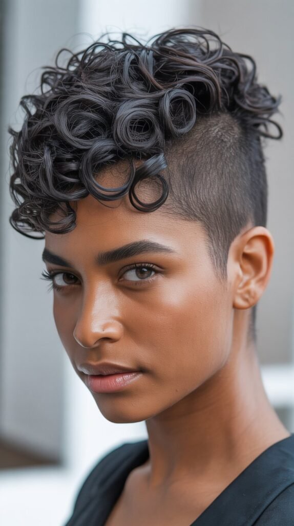 The Textured Buzz with Longer Top