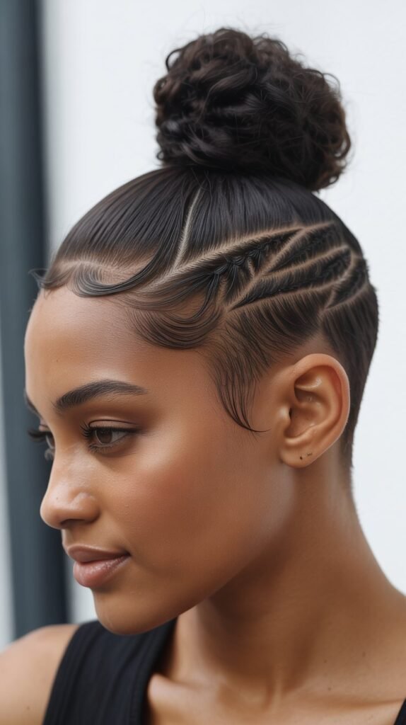 The Undercut with Top Knot