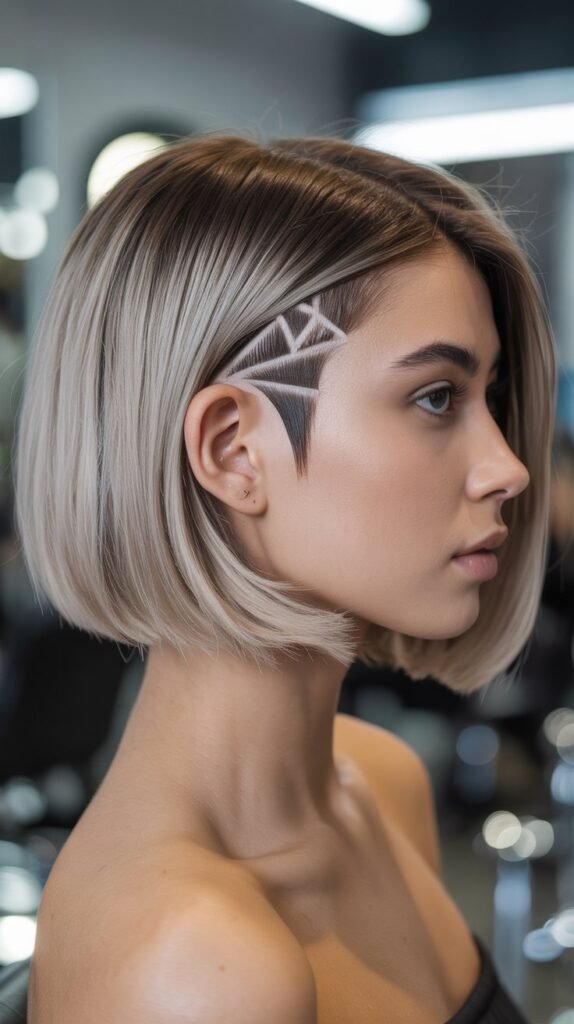  The Undercut Bob