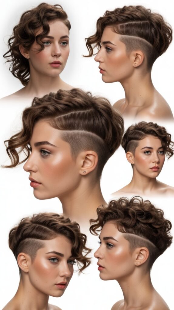  Undercut Pixie with Bold Plastic Frames