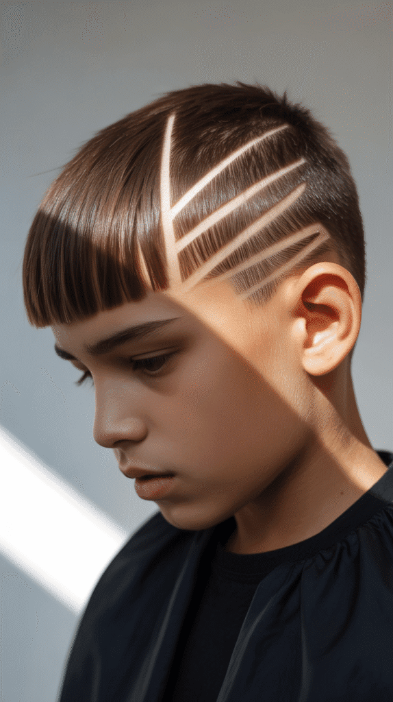 Effortless Mornings: Top 32 School-Ready Boys' Haircuts You'll Love 24 Angular Fringe