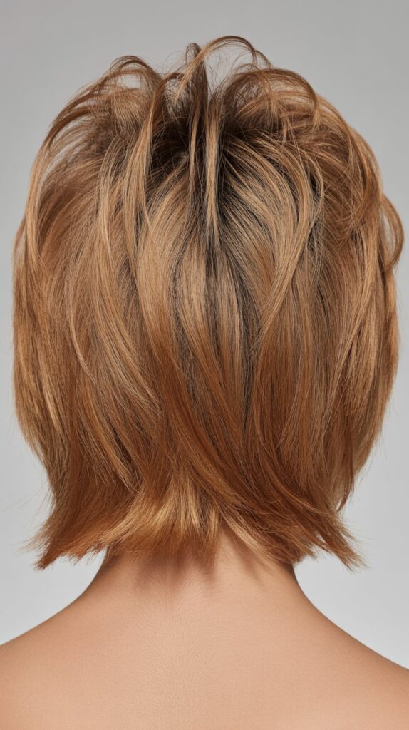 Best 27+ Choppy Bob Haircuts for Thick Hair 26 Choppy Bob with Textured Crown