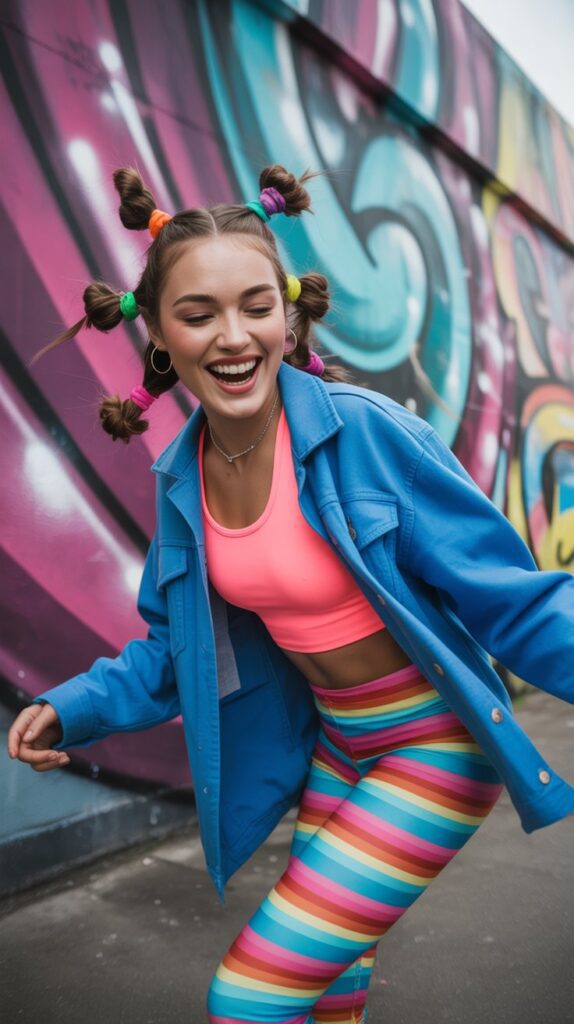 33 Chic Greasy Hair Hairstyles for Long Hair 22 Braided Space Buns