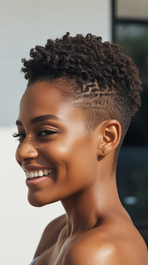 Tapered TWA (Teeny Weeny Afro)