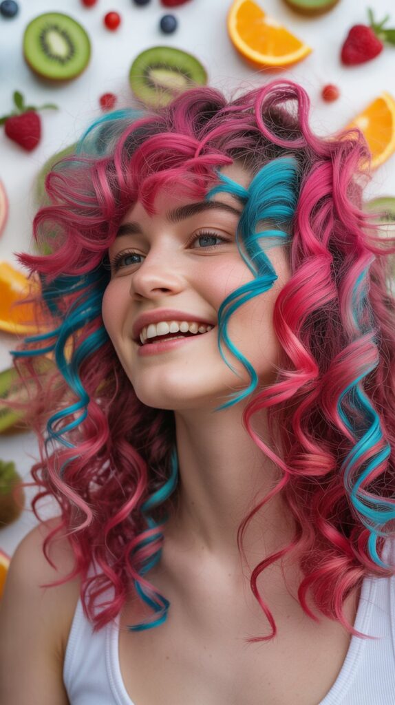  Raspberry and Aqua Sweet Sensation