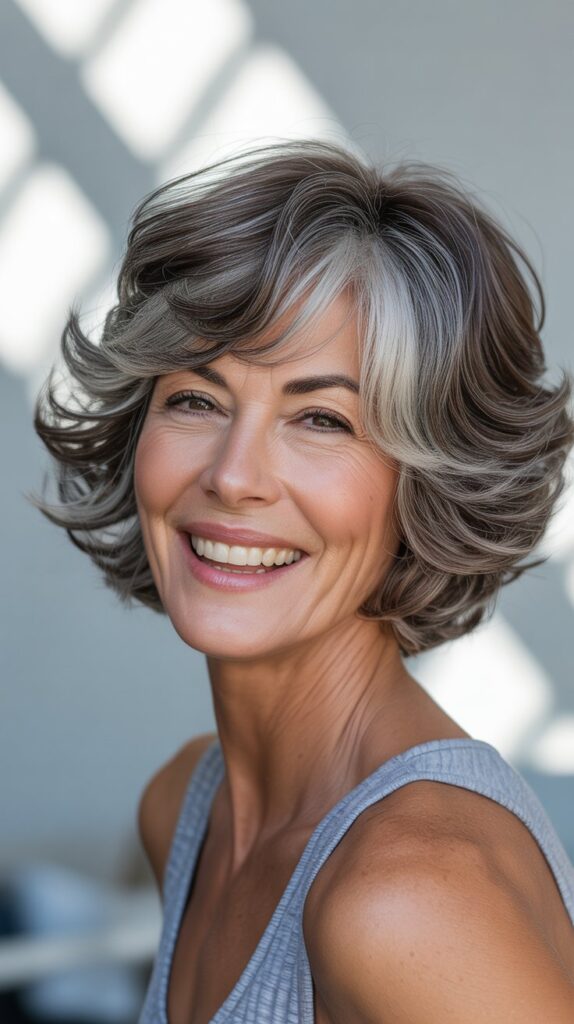 Best 30+ Short Hairstyles for Women Over 60 That Will Turn Heads 32 The Voluminous Layered Bob