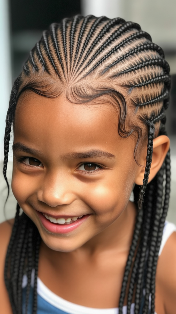 Tribal Cornrow Patterns