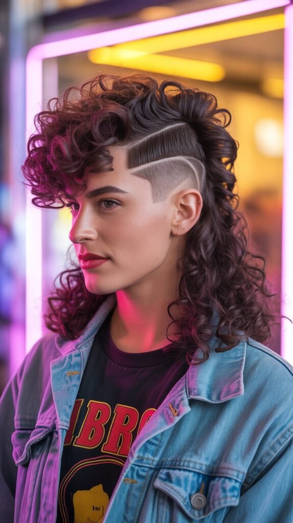 Curly Mullet Revival