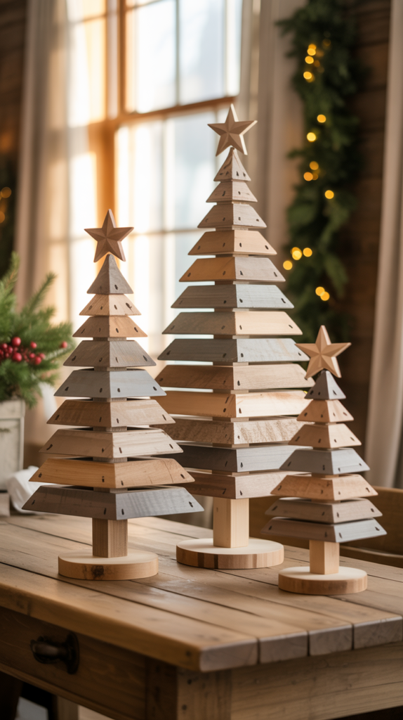 Wooden Crate Christmas Tree