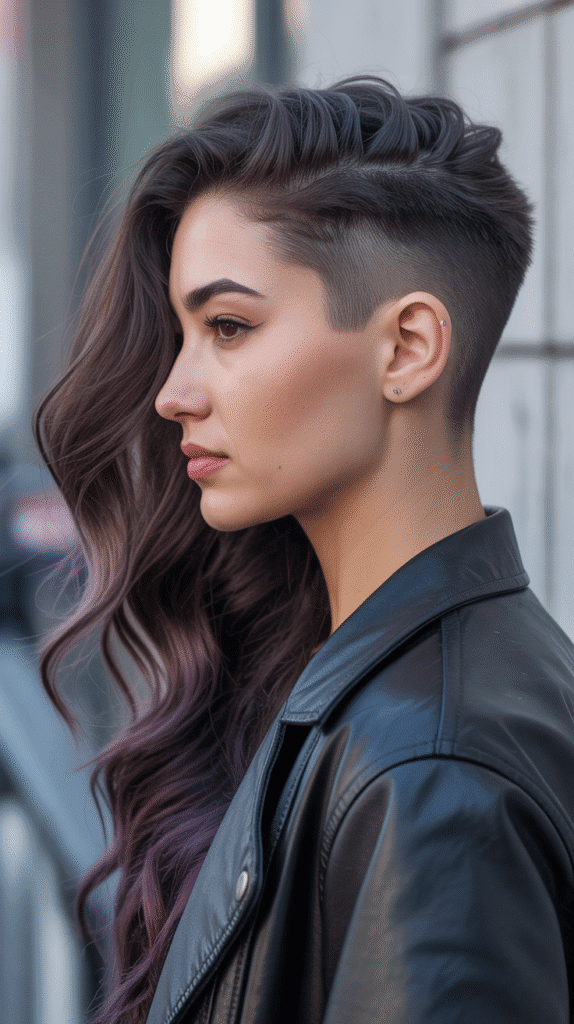 Top 30 Natural Wavy Haircuts Every Woman Will Love 7 Wavy Hair with Undercut