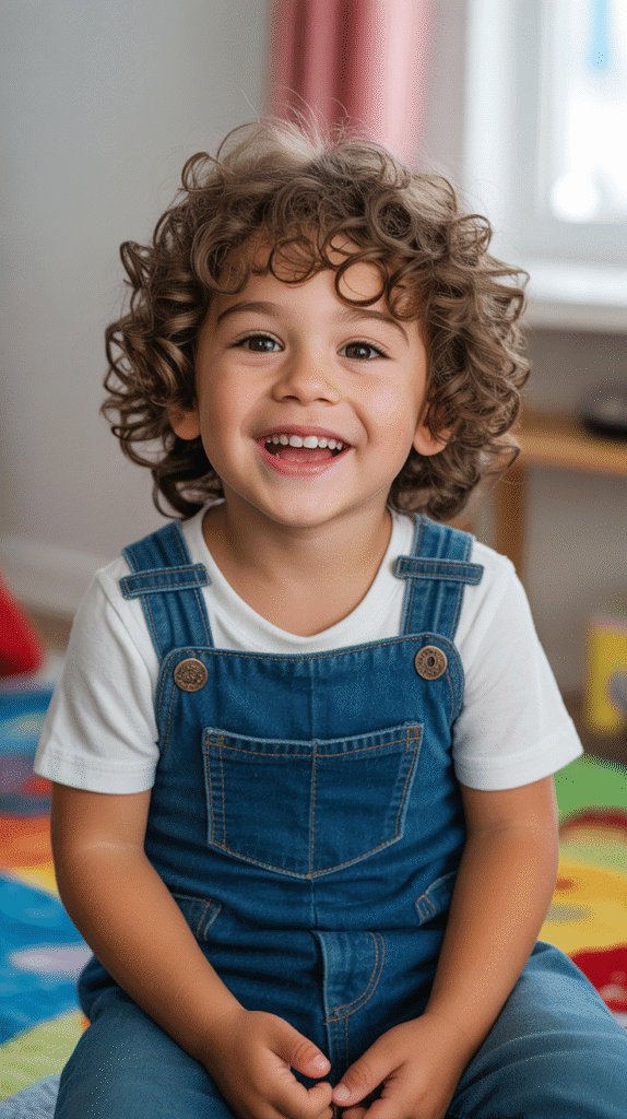 22 Longer Toddler Boy Haircuts for a Stylish Look 9 Long Curly Top