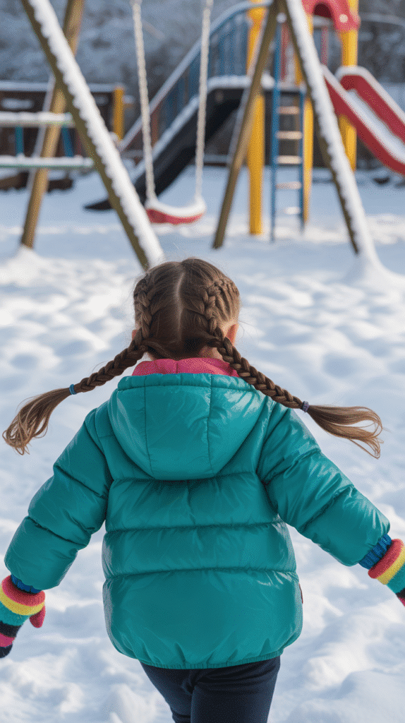 33 Cute Winter Hair Braids for Kids 4 Double Dutch Braids