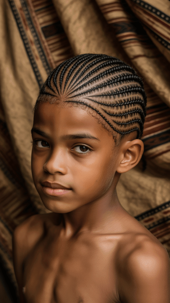Top 30 Stylish Children Hairstyles for Little Boys That Are Totally Adorable 29 The Braided Styles
